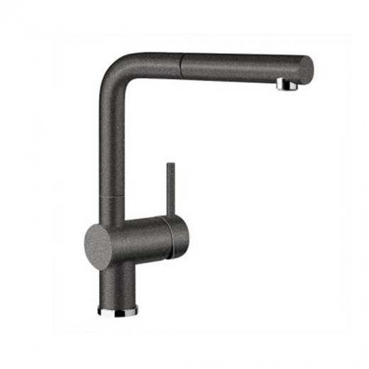 BLANCO LINUS-S(516688) 混合水龍頭 (炭灰色) - 可伸縮噴頭、高出水口、專利防垢